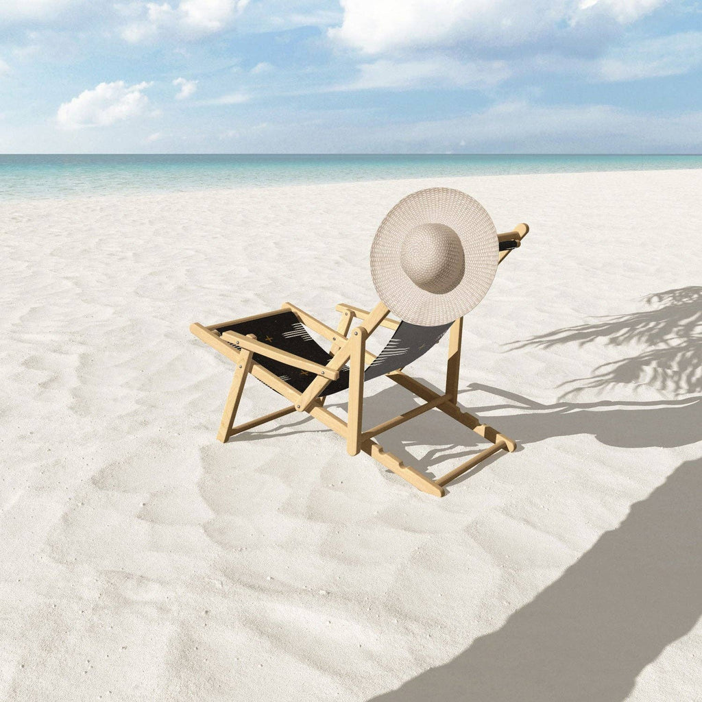 Allie Falcon Southwestern Minimalist Black Sling Chair