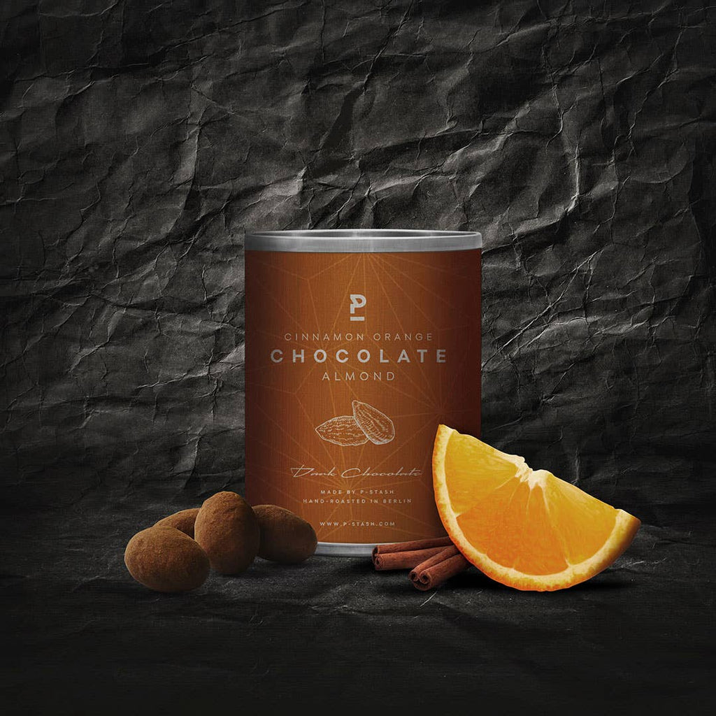 Almond - Dark Chocolate with Cinnamon & Orange