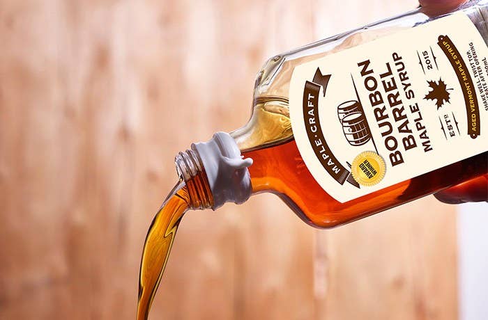 Bourbon Barrel Aged Maple Syrup - Great Gift Item!