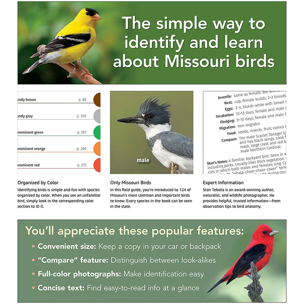 Birds of Missouri Field Guide 2e