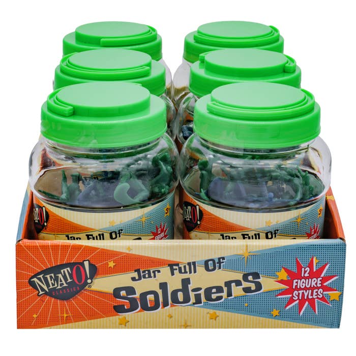 Neato! Jar Full of Soldiers