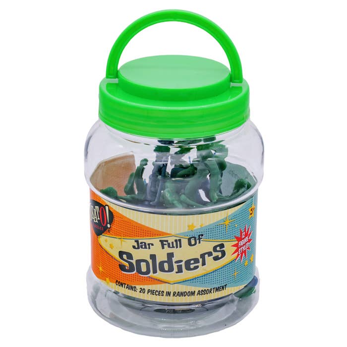 Neato! Jar Full of Soldiers