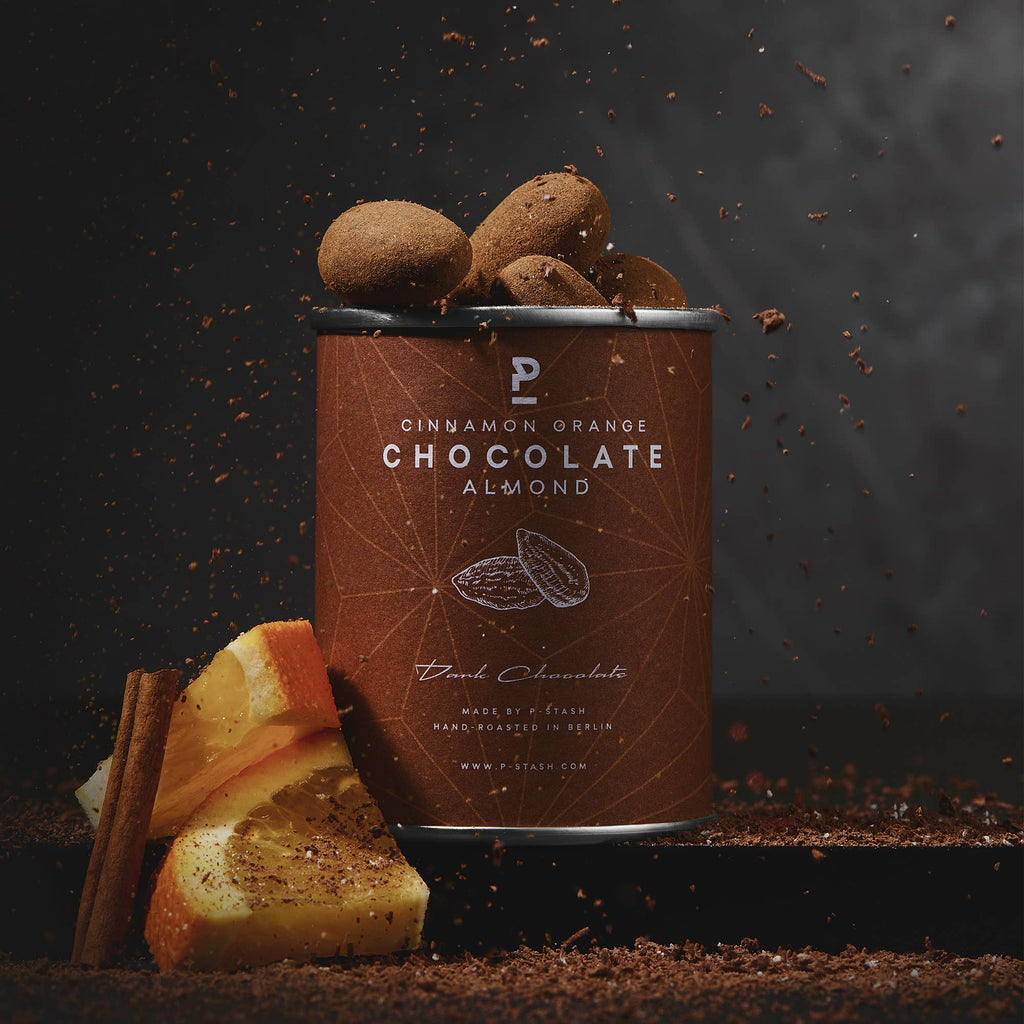 Almond - Dark Chocolate with Cinnamon & Orange