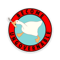 Become Ungovernable Goose Sticker: 3 inch