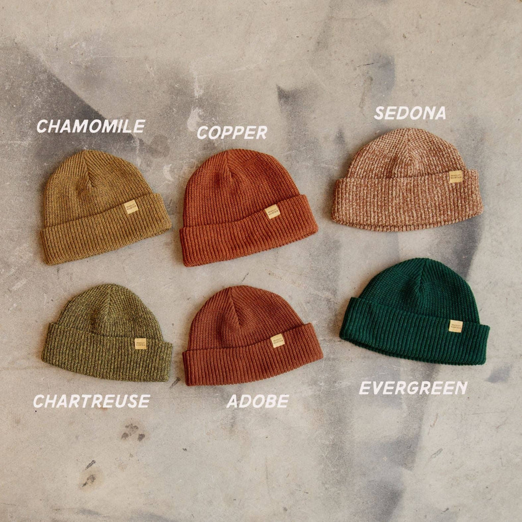 Cotton Watch Cap - Copper