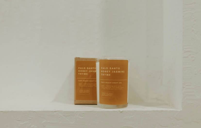 PALO SANTO HONEY JASMINE THYME CANDLE