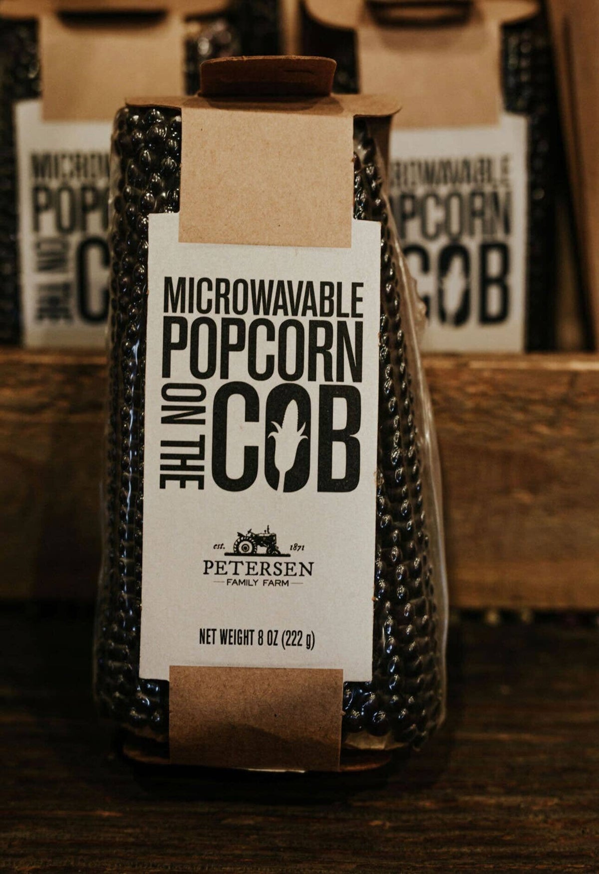 Microwave Popcorn on the Cob - Hand-Harvested & Cardboard