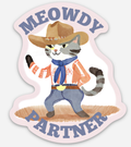 Meowdy Partner Sticker
