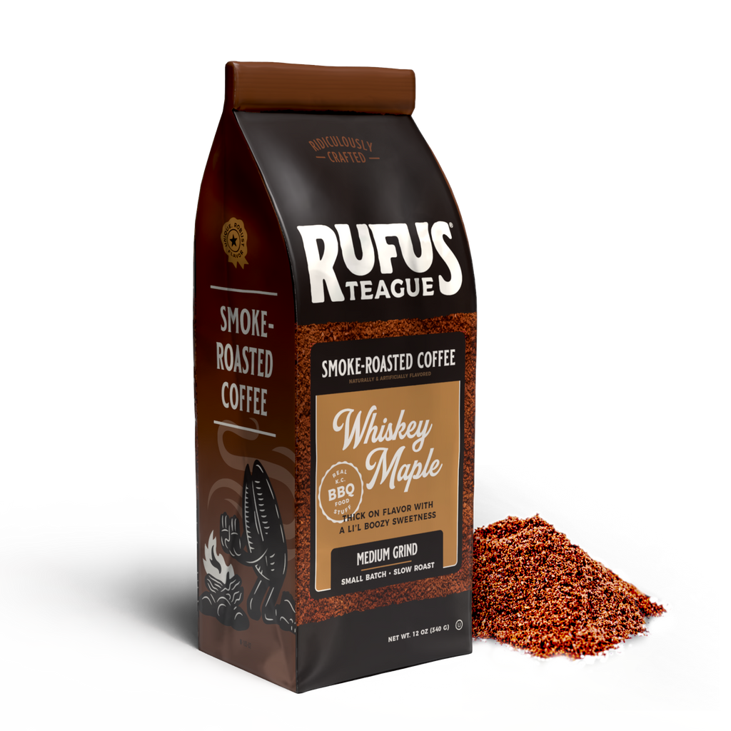 Smoke-Roasted Java - Whiskey Maple Coffee: 12oz