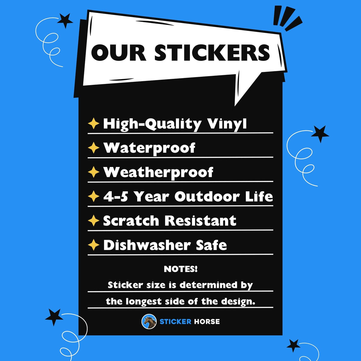I Can Do All Things Sticker: 3 inch