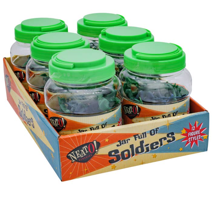 Neato! Jar Full of Soldiers