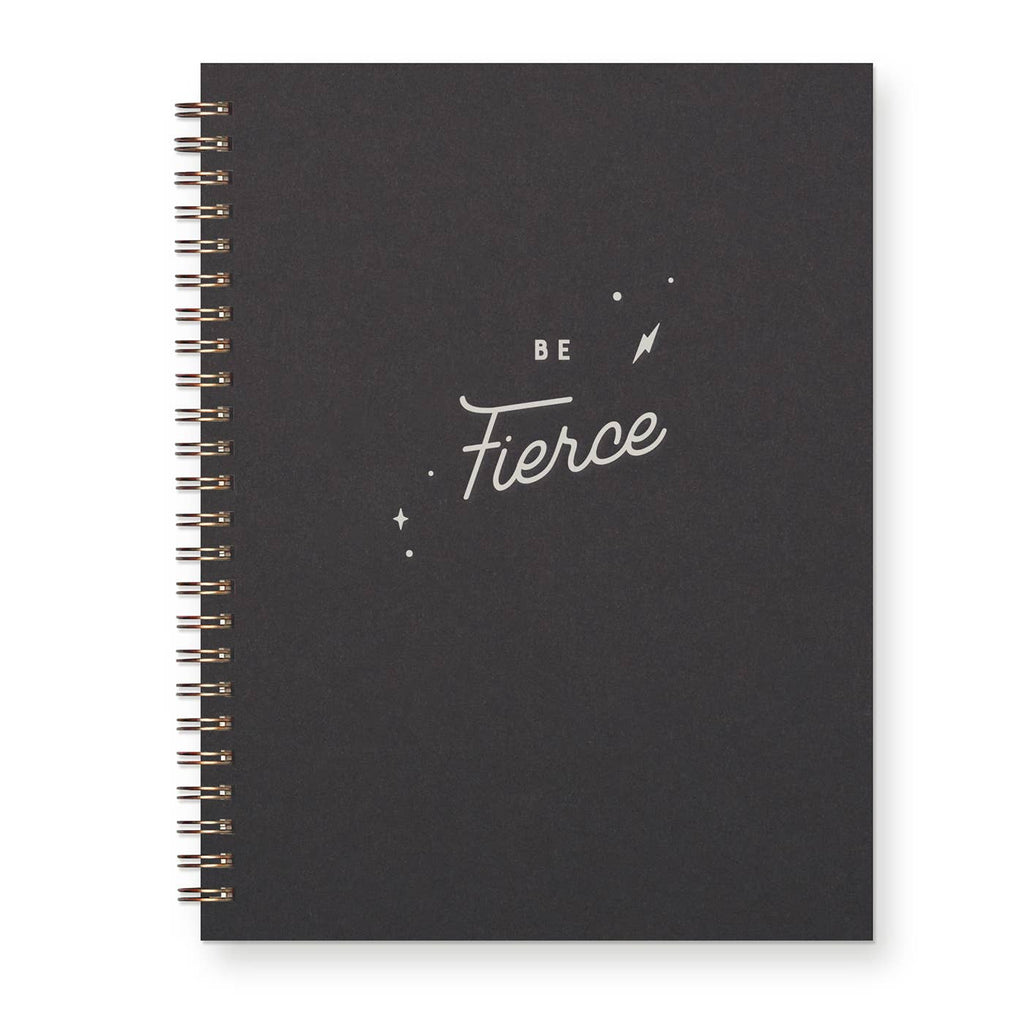Be Fierce Journal: Lined Notebook