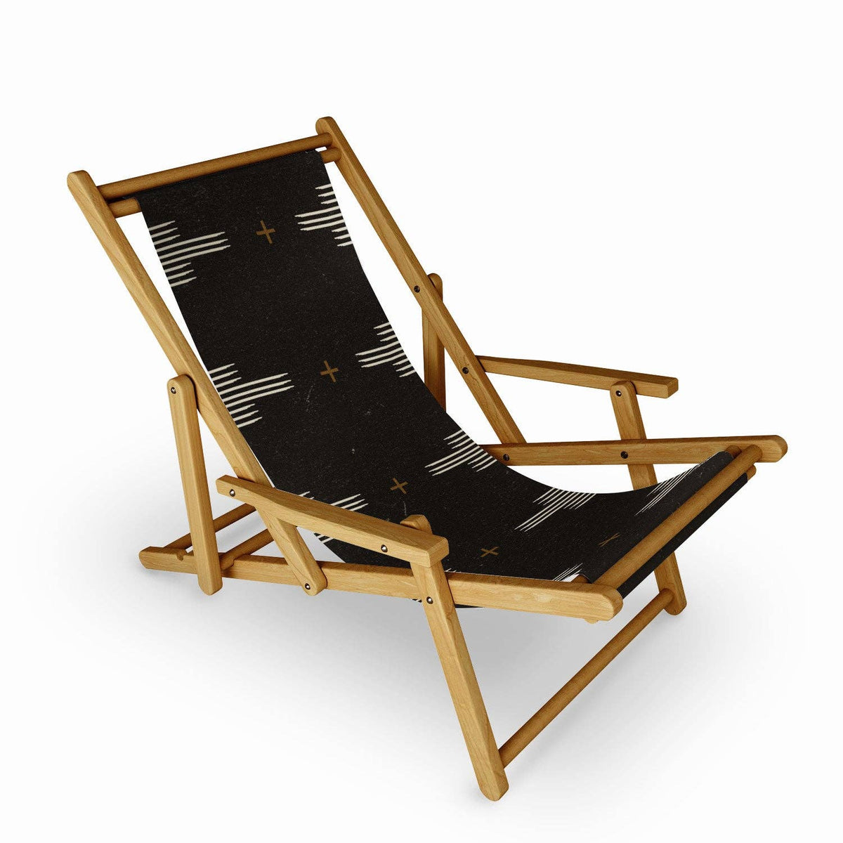 Allie Falcon Southwestern Minimalist Black Sling Chair